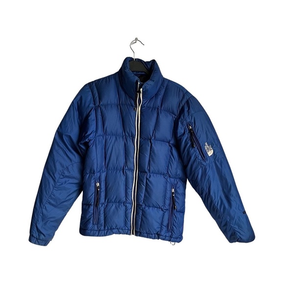 The north face blue down 600 puffer size XS